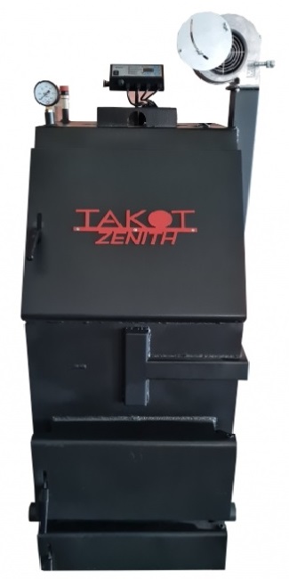 Котел твердотопливный длительного горения Zenith 60 кВт, TAKOT