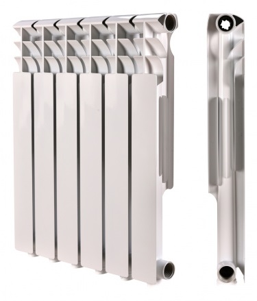 Радиатор алюминиевый S9-АL-80-500 (6 секций)