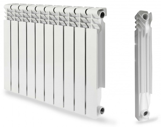 Радиатор алюминиевый S2-АI-80-500 (10 секций)