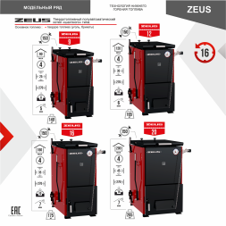 Котел твердотопливный ZEUS 20